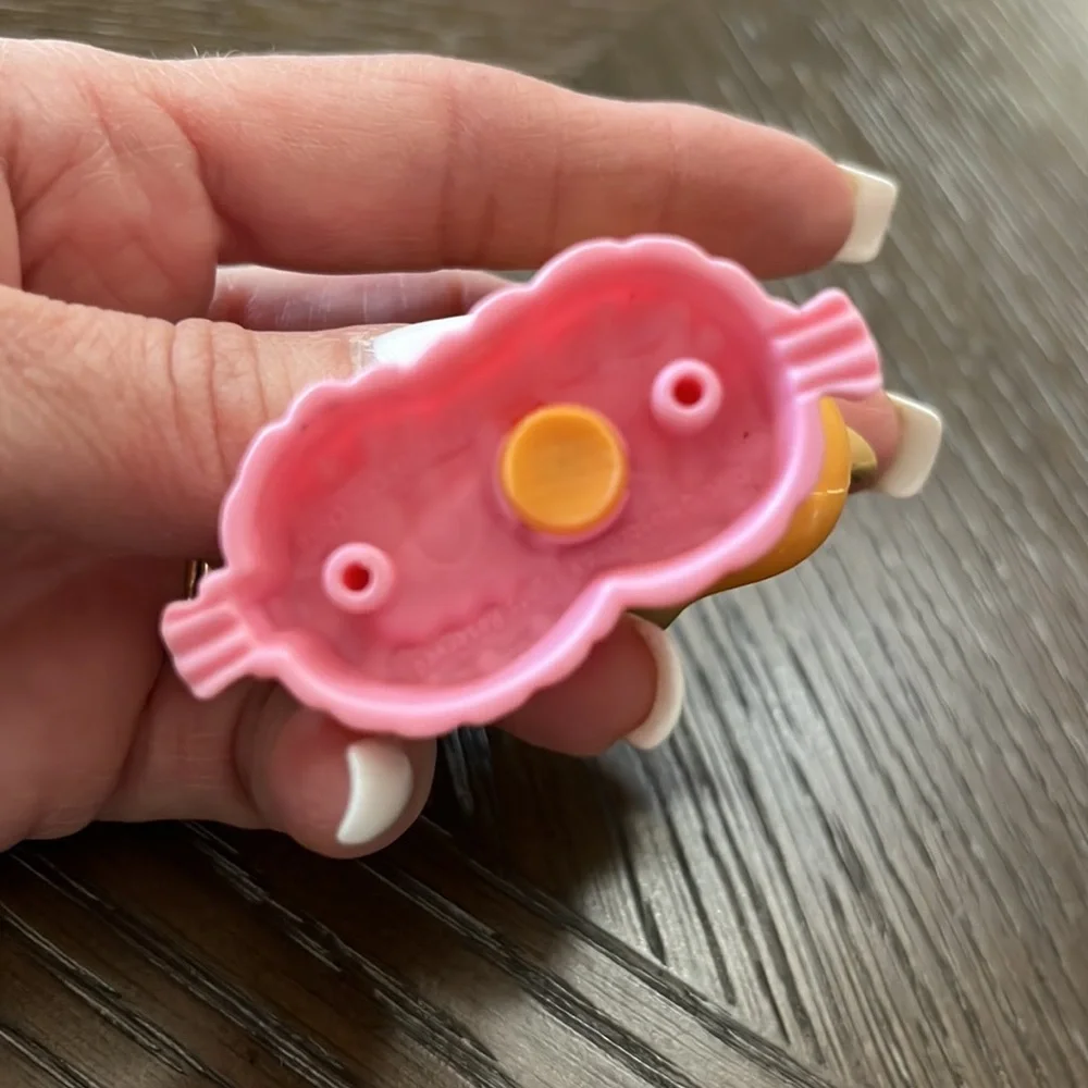 Littlest Pet Shop McDonalds 2010 Hasbro orange ferret figurine